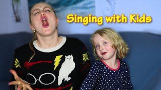 Singing Disney Songs With Little Girls! Becca Beach