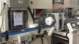 Automatic tissue paper maxi roll cutting machine