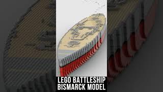 LEGO Battleship Bismarck Timelapse #lego #timelapse #battleship #legoship