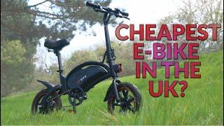 AMAZINGLY CHEAP E-BIKE - DYU D3F 14" wheel mini folding bike