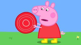 Peppa Pig's Frisbee Flying Disc Mayhem   Playtime With Peppa