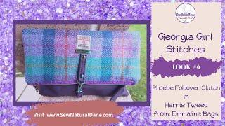 [533]Look 4 |Harris Tweed|Phoebe Foldover Clutch by Georgia Girl Stitches|2021 Summer Mood Board