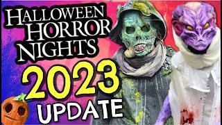 Halloween Horror Nights 2023 SCARE ZONE UPDATE | HHN 32