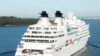 Cruise ship Seabourn Sojourn.