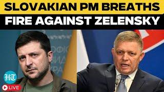 Robert Fico on Ukraine Live: NATO Country's Shocking Warning to Ukraine over Russian Gas | Zelensky