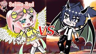 Gacha Life Tiktok Meme - The Opposing Missions of Angel Selina and the Demon 