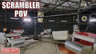 Scrambler POV (4K 60FPS), Centreville Amusement Park Indoor Scrambler | Non-Copyright