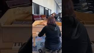 Pianist Demos the Piano @ NAMM 2023 #nammshow #nammshow2023 #pianomusic #pianosolo #pianoplayer