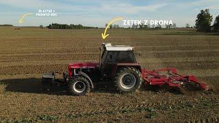 Zetor 16145 - 220KM - GPS Sveaverken Test. Ciężka uprawa na głęboko 30 cm