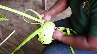 Traditional Basket Weaving on Guam - Cultural Workshops at the Valley of the Latte