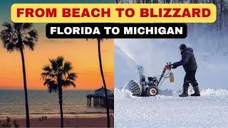 Trading Gulf Coast Sunshine For Michigan Snow (Temporarily!!!)