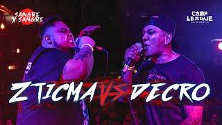 ZTICMA vs DECROBRUJA (EXHIBICIÓN) - SANGRE X SANGRE Vol. 2 #freestylerap #zticma #decrobruja