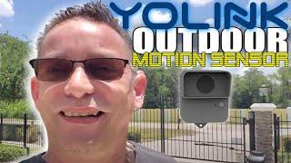 YOLINK Outdoor-Weatherproof MOTION SENSOR | YOLINK with ALEXA ROUTINES