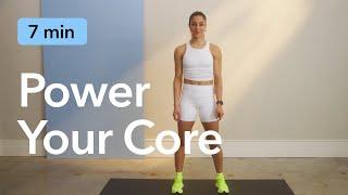 7-Minute No Equipment Core Class with Farinaz Lari