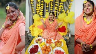 #HaldiVideo# Beautiful muslim haldi video