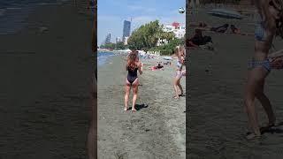 Кипр. Лимассол. Пляж. Cyprus. Limassol. Beach.