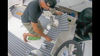 How to install BUDGET boat EVA decking (is it worth it?)