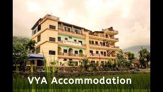 Vinyasa Yoga Ashram - Experience Our Ashram accommodation with 360 Degree mountains.