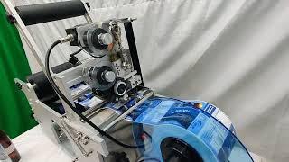 How to install MT 50 semi auto sticker labeling machine with batch coding system | +91 9999639638