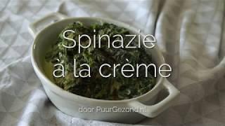 Hoe maak je spinazie a la crème? PuurGezond