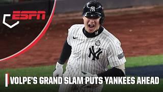 Anthony Volpe hits GRAND SLAM in Yankees’ World Series Game 4 win | ESPN MLB