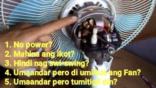 ELECTRIC FAN REPAIR Tutorial (Tagalog)