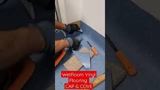 WetRoom Vinyl flooring with Cap And Cove upstand