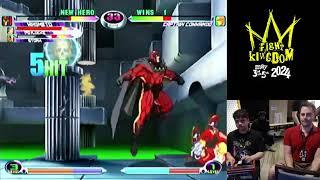 MvC2: Fight Kingdom 2024 [WB] Romneto (MSP) vs NOS Wico (Scrub) .:5.4.24:. [Player Cam]