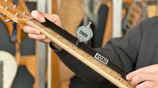 NECK RELIEF GAUGE [Accurately & quickly measures the relief in a guitar's neck]