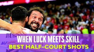 HALF-COURT SHOTS | How Did He Do That? | EUROLEAGUE Compilation