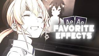 My Favorite Effects | After Effects AMV Tutorial