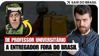 Com 3 Pós-Graduações, Ele Recomeçou a Vida Como Entregador Fora do Brasil