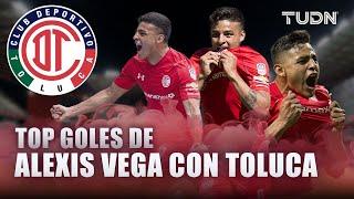 ¿EL HIJO PRÓDIGO REGRESA A CASA?  Los MEJORES GOLES de Alexis Vega con Toluca | TUDN