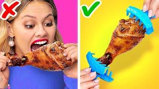 DICAS GENIAIS DE COZINHA PARA INICIANTES! || Ideias Divertidas com Comida por 123 Go Like!