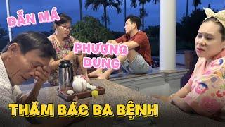 Trâm dẫn Má Dung xuống thăm Bác Ba bệnh, ai cũng hỏi Bác Ba sao không lên ăn cúng