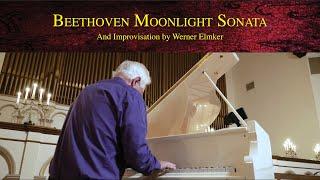 Beethoven Moonlight Sonata and Improvisation by Werner Elmker