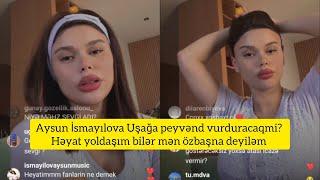 Aysun İsmayılova Uşağa peyvənd vurduracaqmi? Həyat yoldaşım bilər mən özbaşna deyiləm