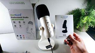 ZEALSOUND K66 | USB Condenser Microphone | UNBOXING & sound test: is it worth it in 2023? | $32!