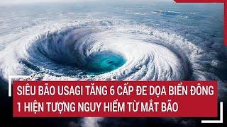 Siêu bão Usagi tăng liền 6 cấp đe dọa biển Đông, cảnh báo 1 hiện tượng nguy hiểm từ mắt bão