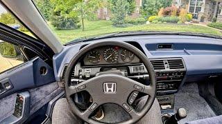 1988 Honda Accord LXi (5-Speed Manual) - POV Driving Impressions