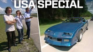 Jeremy, Richard & James Test Cheap Second-Hand American Bangers | Top Gear Classic