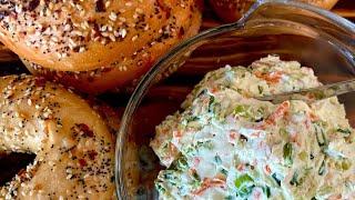 Veggie Cream Cheese For Bagels