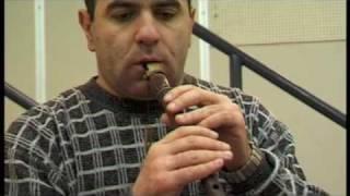 Gevorg Dabaghian demonstrates the Armenian duduk