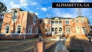 EXCLUSIVE LOOK- EXECUTIVE HOME IN ALPHARETTA, GA!  - 10 Bedrooms - 12.5 Bathrooms