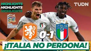 Highlights | Holanda 0-1 Italia | UEFA Nations League 2020 - J1 | TUDN