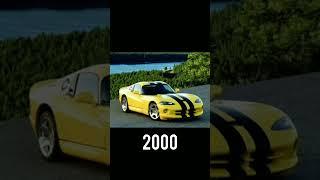 Evolution of Dodge Viper Cars(1992-2023)#shortvideo #viral #shots