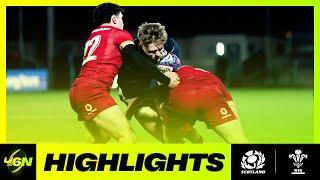 HIGHLIGHTS | SCOTLAND v WALES | 2025 U6N20 | RUGBY HIGHLIGHTS