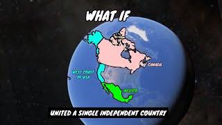 What if Canada West Coast of USA And Mexico United A Single Independent Country | Data Duck 2.o