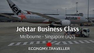 Jetstar Business Class - Is it worth it? Melbourne to Singapore JQ7