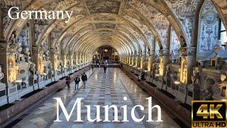 Exploring Munich(München), Germany I 4K I Part 3 I Residenz Museum